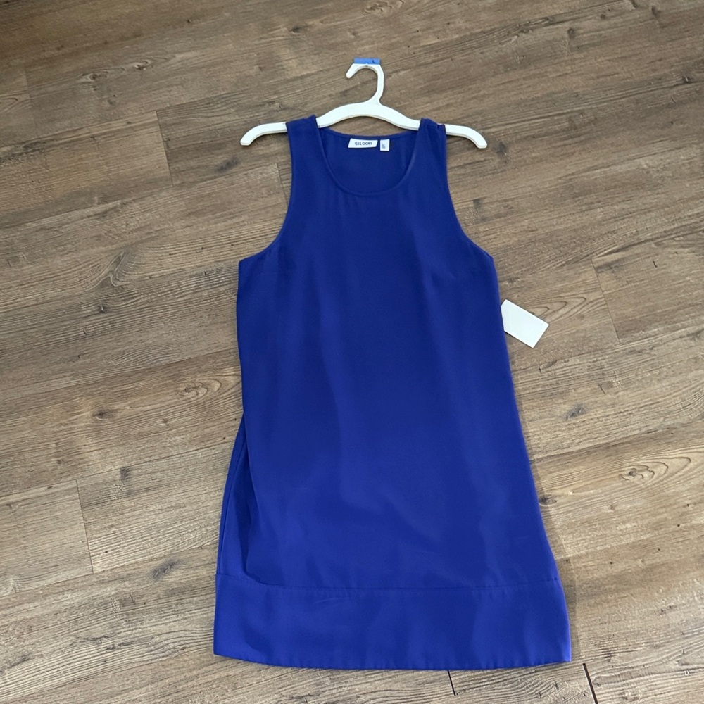 Tildon Blue Sleeveless Dress